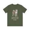 Japanese Akitainu Dad Shirt, Vintage Dog Sketch Tee, Dog Dad Gift Japanese Akitainu Dad Shirt, Vintage Dog Sketch Tee, Dog Dad Gift