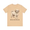 Bolognese Shirt, Vintage Dog Sketch Tee, Dog Lover Gift