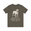 Dogue de Bordeaux Humor Shirt, Vintage Dog Sketch Tee, Dog Humor Gift