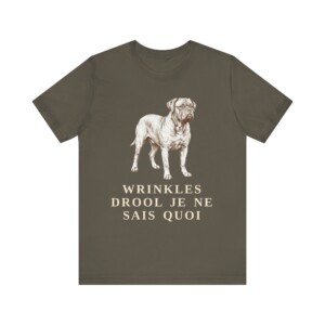 Dogue de Bordeaux Humor Shirt, Vintage Dog Sketch Tee, Dog Humor Gift