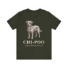 Chi-Poo Latin Shirt, Vintage Dog Sketch Tee, Dog Latin Gift