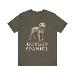 Boykin Spaniel Shirt, Vintage Dog Sketch Tee, Dog Lover Gift