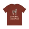 German Pinscher Latin Shirt, Vintage Dog Sketch Tee, Dog Latin Gift