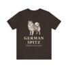 German Spitz Latin Shirt, Vintage Dog Sketch Tee, Dog Latin Gift