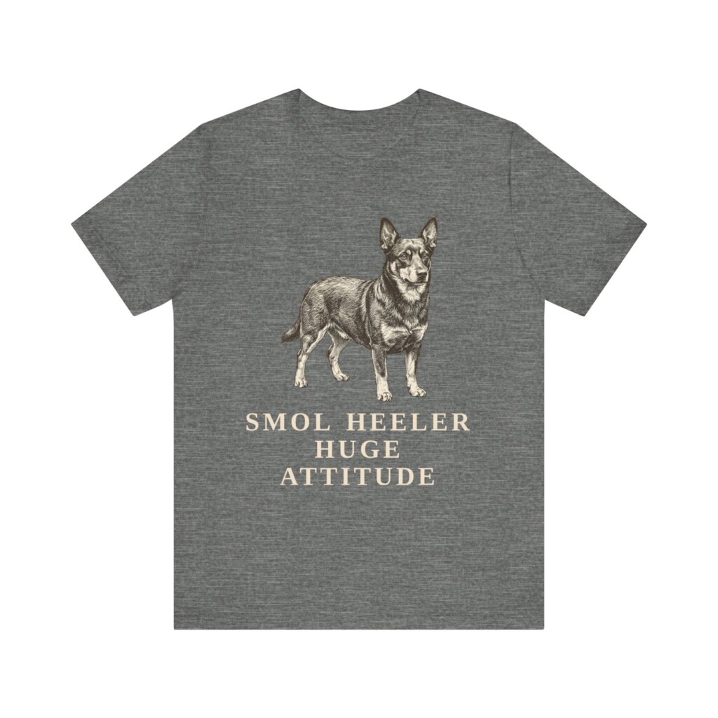 Lancashire Heeler Humor Shirt, Vintage Dog Sketch Tee, Dog Humor Gift