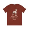 Cirneco dell'Etna Dad Shirt, Vintage Dog Sketch Tee, Dog Dad Gift