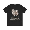 German Spitz Dad Shirt, Vintage Dog Sketch Tee, Dog Dad Gift