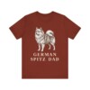 German Spitz Dad Shirt, Vintage Dog Sketch Tee, Dog Dad Gift