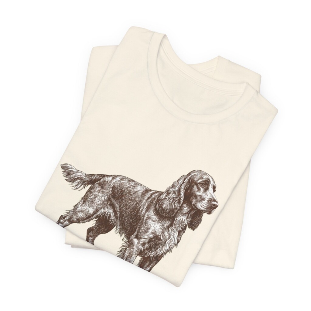 Field Spaniel Humor Shirt, Vintage Dog Sketch Tee, Dog Humor Gift Field Spaniel Humor Shirt, Vintage Dog Sketch Tee, Dog Humor Gift