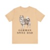 German Spitz Dad Shirt, Vintage Dog Sketch Tee, Dog Dad Gift