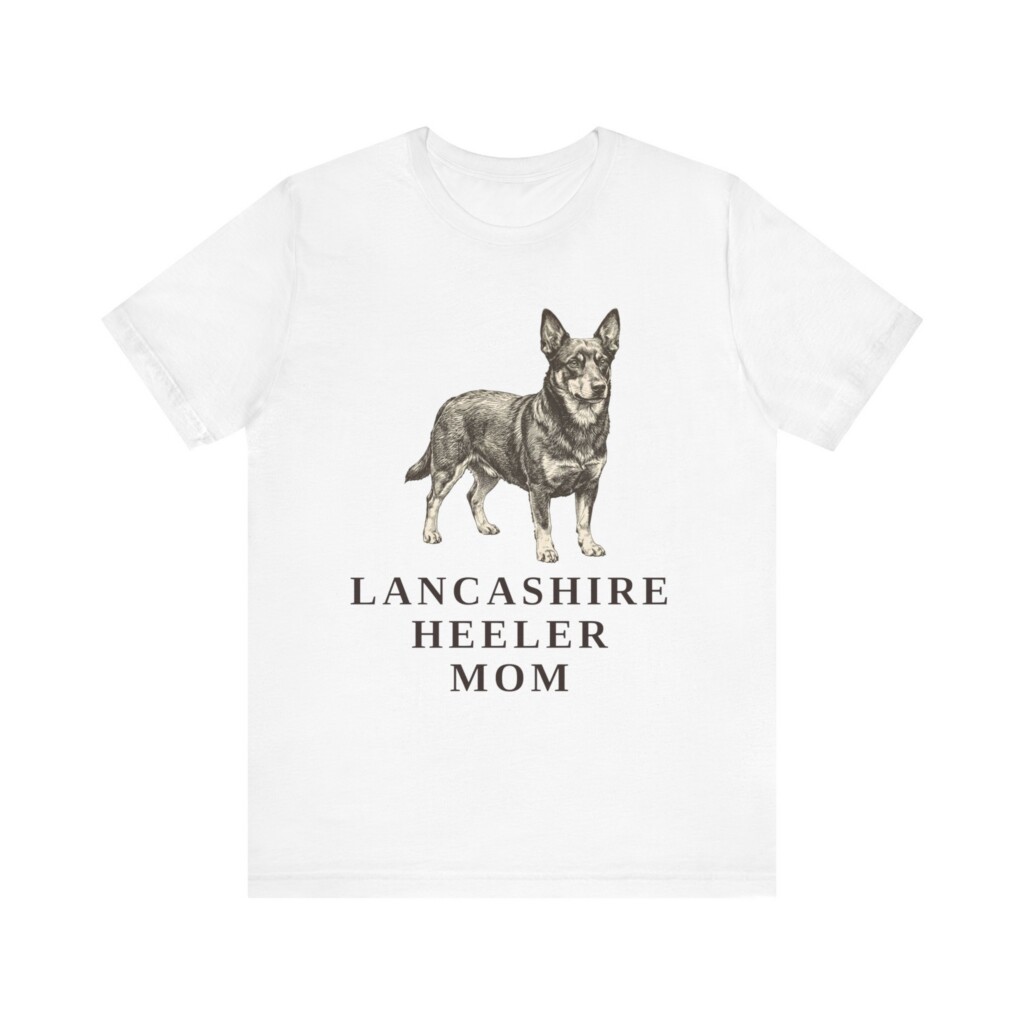 Lancashire Heeler Mom Shirt, Vintage Dog Sketch Tee, Dog Mom Gift