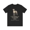 Catahoula Leopard Dog Latin Shirt, Vintage Dog Sketch Tee, Dog Latin Gift