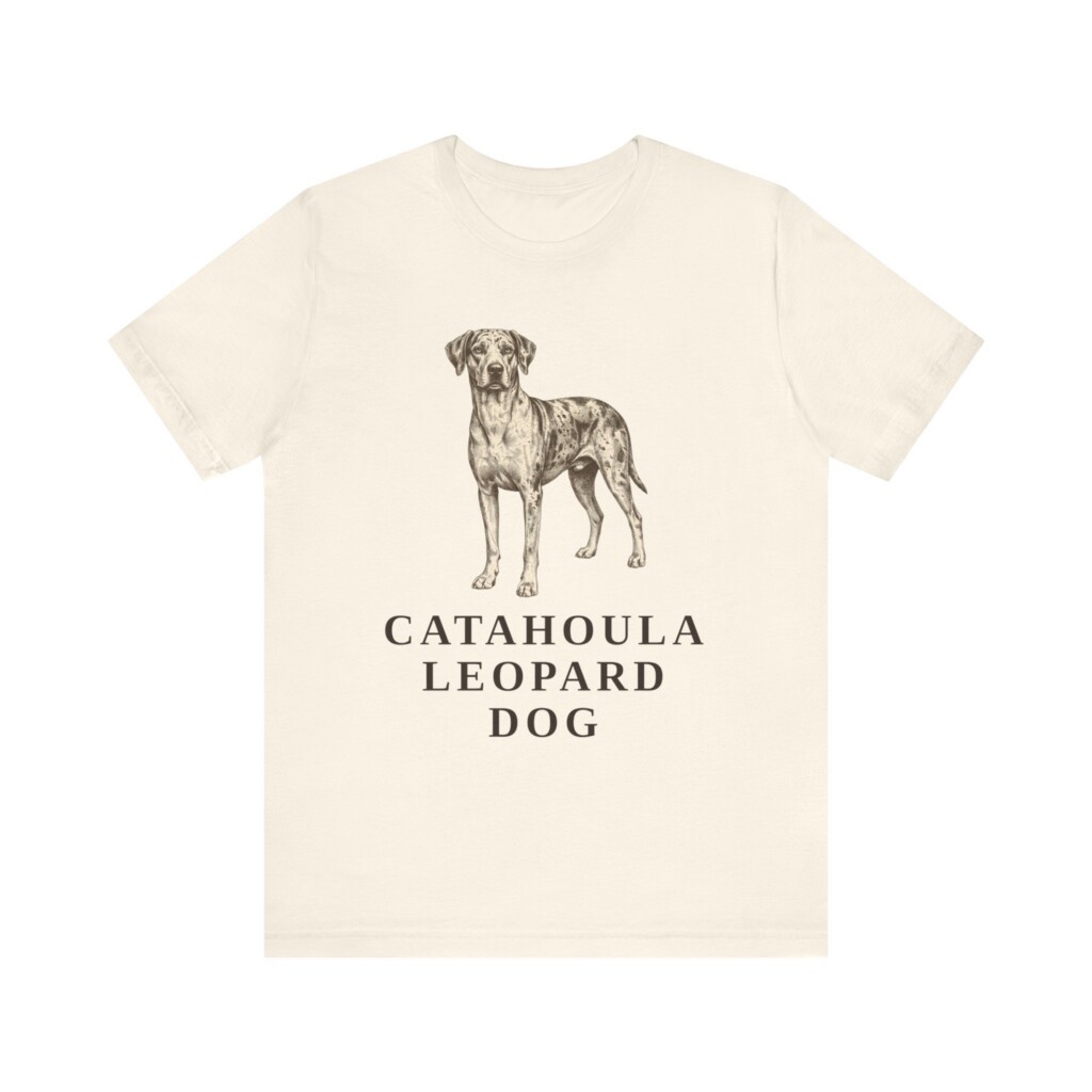 Catahoula Leopard Dog Lover Shirt, Vintage Dog Sketch Tee, Dog Lover Gift Catahoula Leopard Dog Lover Shirt, Vintage Dog Sketch Tee, Dog Lover Gift