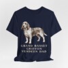 Grand Basset Griffon Vendeen Dad Shirt, Vintage Dog Sketch Tee, Dog Dad Gift