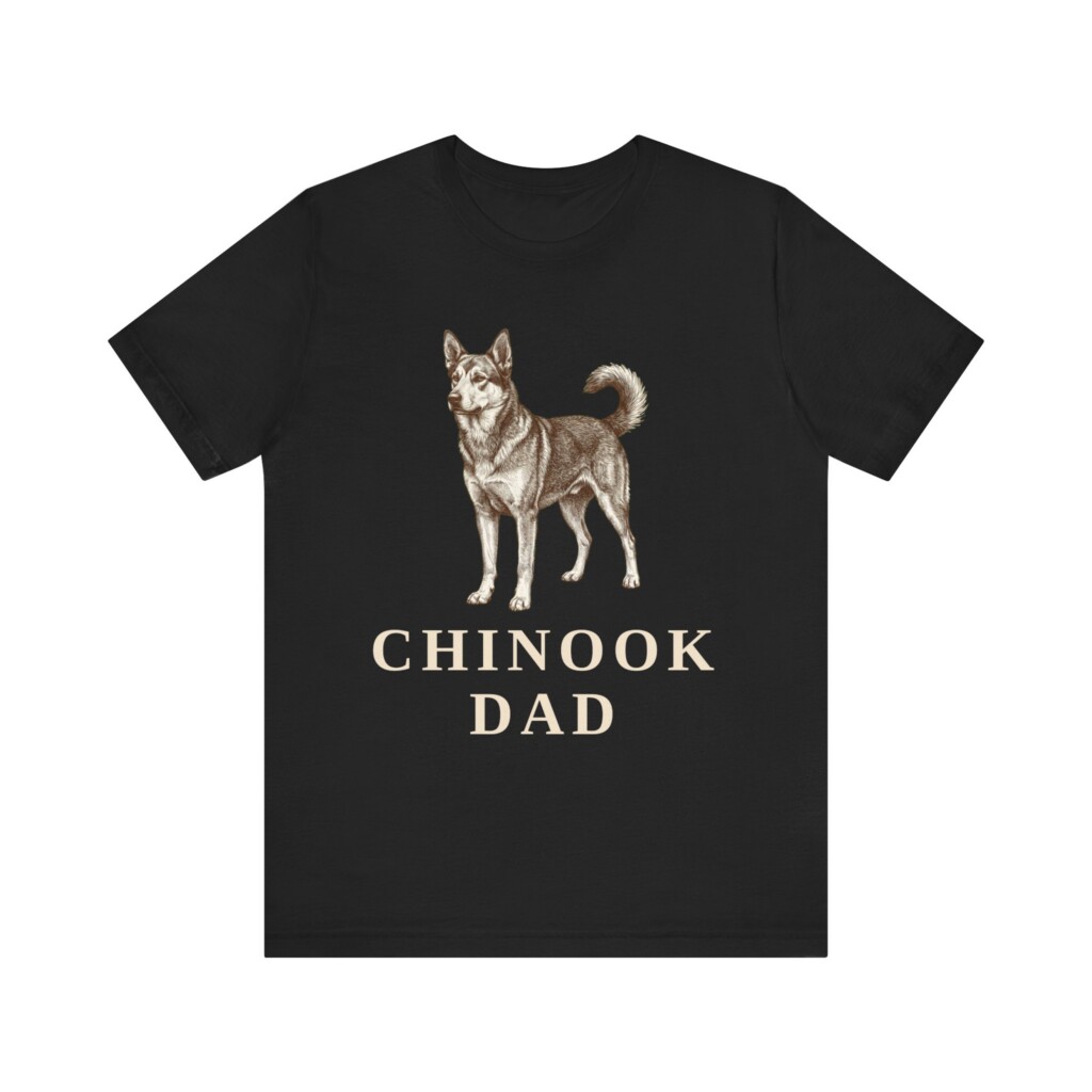Chinook Dad Shirt, Vintage Dog Sketch Tee, Dog Dad Gift Chinook Dad Shirt, Vintage Dog Sketch Tee, Dog Dad Gift