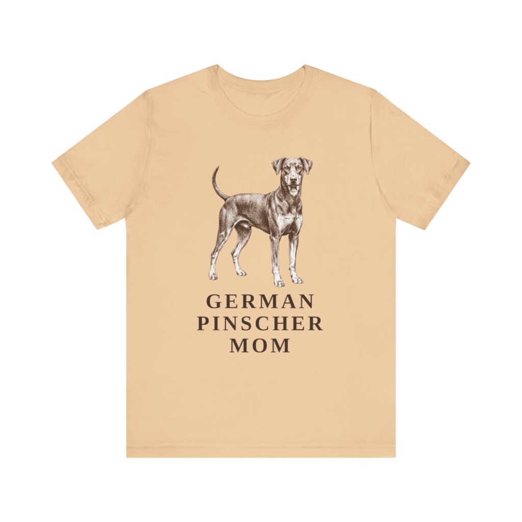 German Pinscher Mom Shirt, Vintage Dog Sketch Tee, Dog Mom Gift German Pinscher Mom Shirt, Vintage Dog Sketch Tee, Dog Mom Gift