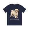 Bolognese Shirt, Vintage Dog Sketch Tee, Dog Lover Gift