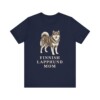 Finnish Lapphund Mom Shirt, Vintage Dog Sketch Tee, Dog Mom Gift