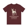 Tenterfield Terrier Latin Shirt, Vintage Dog Sketch Tee, Dog Latin Gift