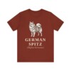 German Spitz Latin Shirt, Vintage Dog Sketch Tee, Dog Latin Gift