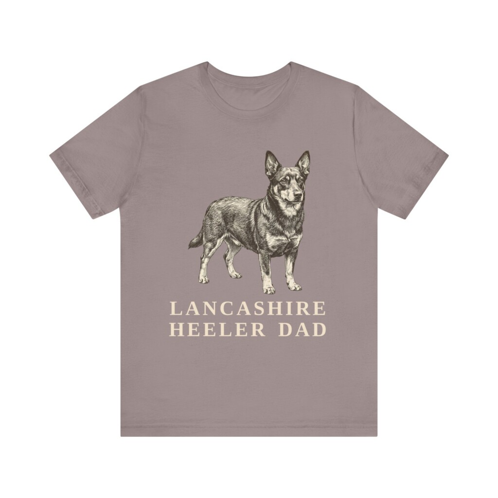 Lancashire Heeler Dad Shirt, Vintage Dog Sketch Tee, Dog Dad Gift Lancashire Heeler Dad Shirt, Vintage Dog Sketch Tee, Dog Dad Gift
