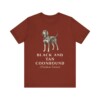 Black and Tan Coonhound Latin Shirt, Vintage Dog Sketch Tee, Dog Latin Gift