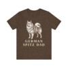 German Spitz Dad Shirt, Vintage Dog Sketch Tee, Dog Dad Gift