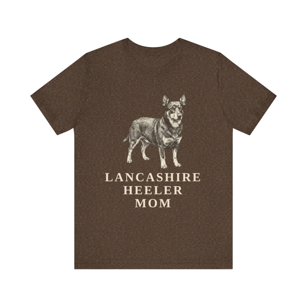Lancashire Heeler Mom Shirt, Vintage Dog Sketch Tee, Dog Mom Gift