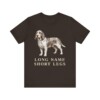 Grand Basset Griffon Vendeen Humor Shirt, Vintage Dog Sketch Tee, Dog Humor Gift