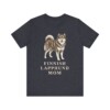 Finnish Lapphund Mom Shirt, Vintage Dog Sketch Tee, Dog Mom Gift
