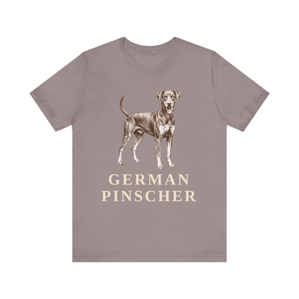 German Pinscher Shirt, Vintage Dog Sketch Tee, Dog Lover Gift