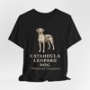 Catahoula Leopard Dog Latin Shirt, Vintage Dog Sketch Tee, Dog Latin Gift