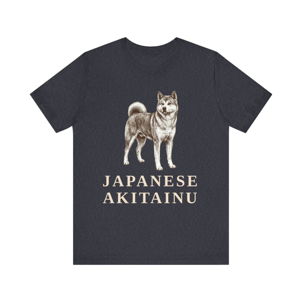 Japanese Akitainu Shirt, Vintage Dog Sketch Tee, Dog Lover Gift Japanese Akitainu Shirt, Vintage Dog Sketch Tee, Dog Lover Gift