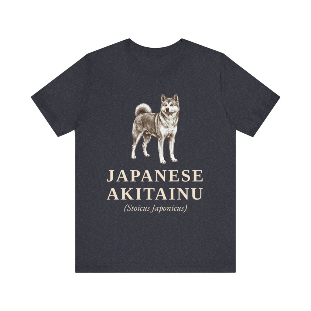 Japanese Akitainu Latin Shirt, Vintage Dog Sketch Tee, Dog Latin Gift Japanese Akitainu Latin Shirt, Vintage Dog Sketch Tee, Dog Latin Gift