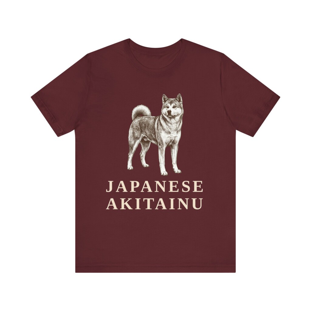 Japanese Akitainu Shirt, Vintage Dog Sketch Tee, Dog Lover Gift Japanese Akitainu Shirt, Vintage Dog Sketch Tee, Dog Lover Gift