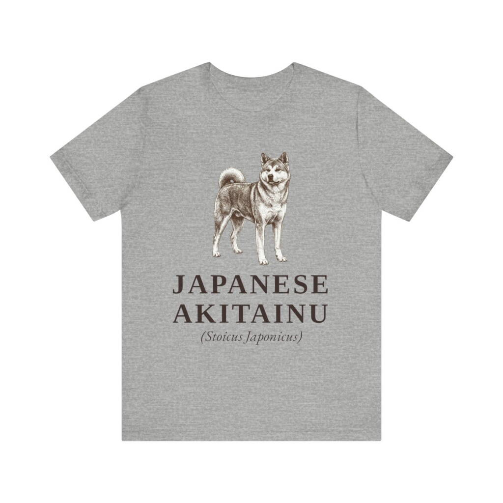 Japanese Akitainu Latin Shirt, Vintage Dog Sketch Tee, Dog Latin Gift Japanese Akitainu Latin Shirt, Vintage Dog Sketch Tee, Dog Latin Gift