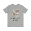 Mal-Shi Mom Shirt, Vintage Dog Sketch Tee, Dog Mom Gift