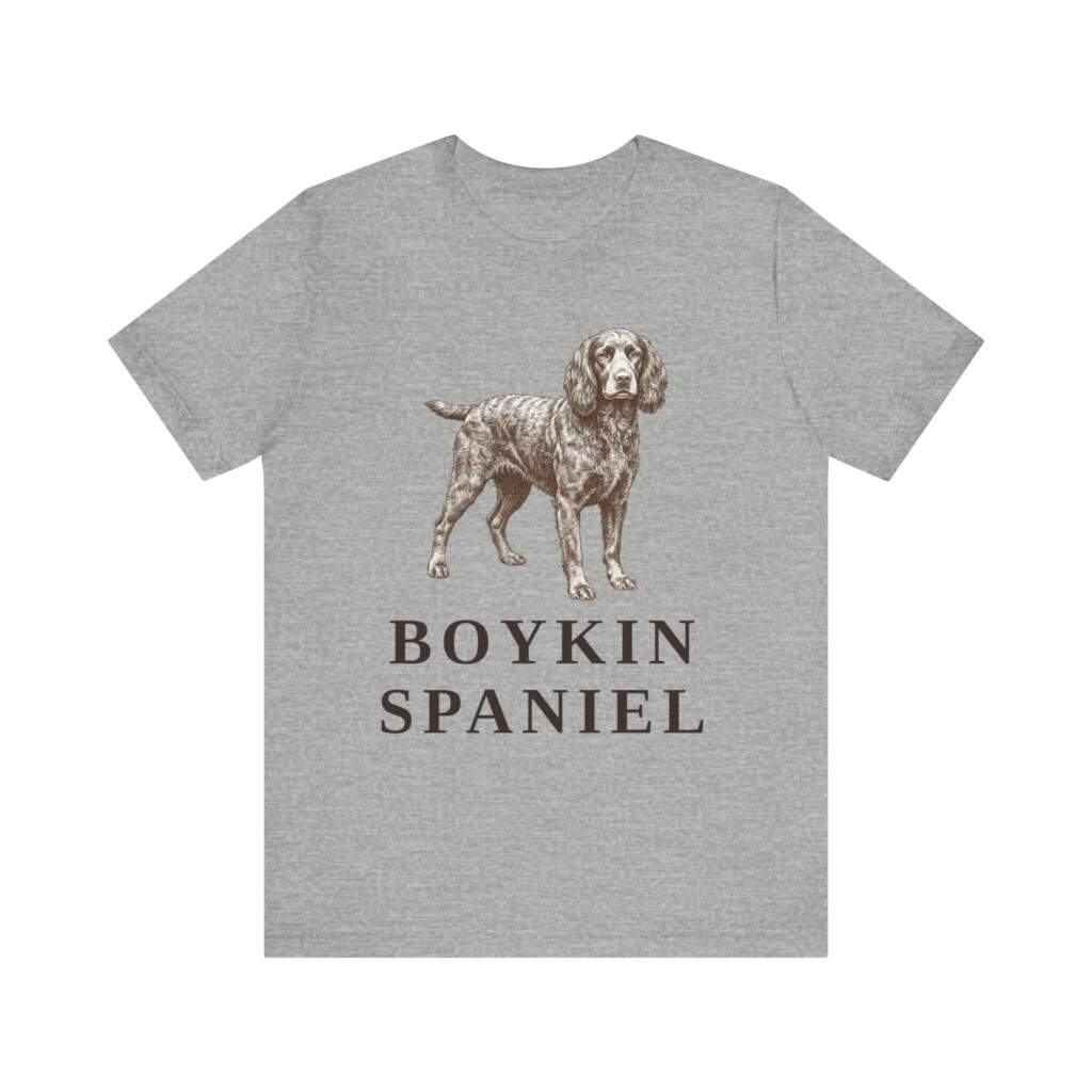 Boykin Spaniel Shirt, Vintage Dog Sketch Tee, Dog Lover Gift