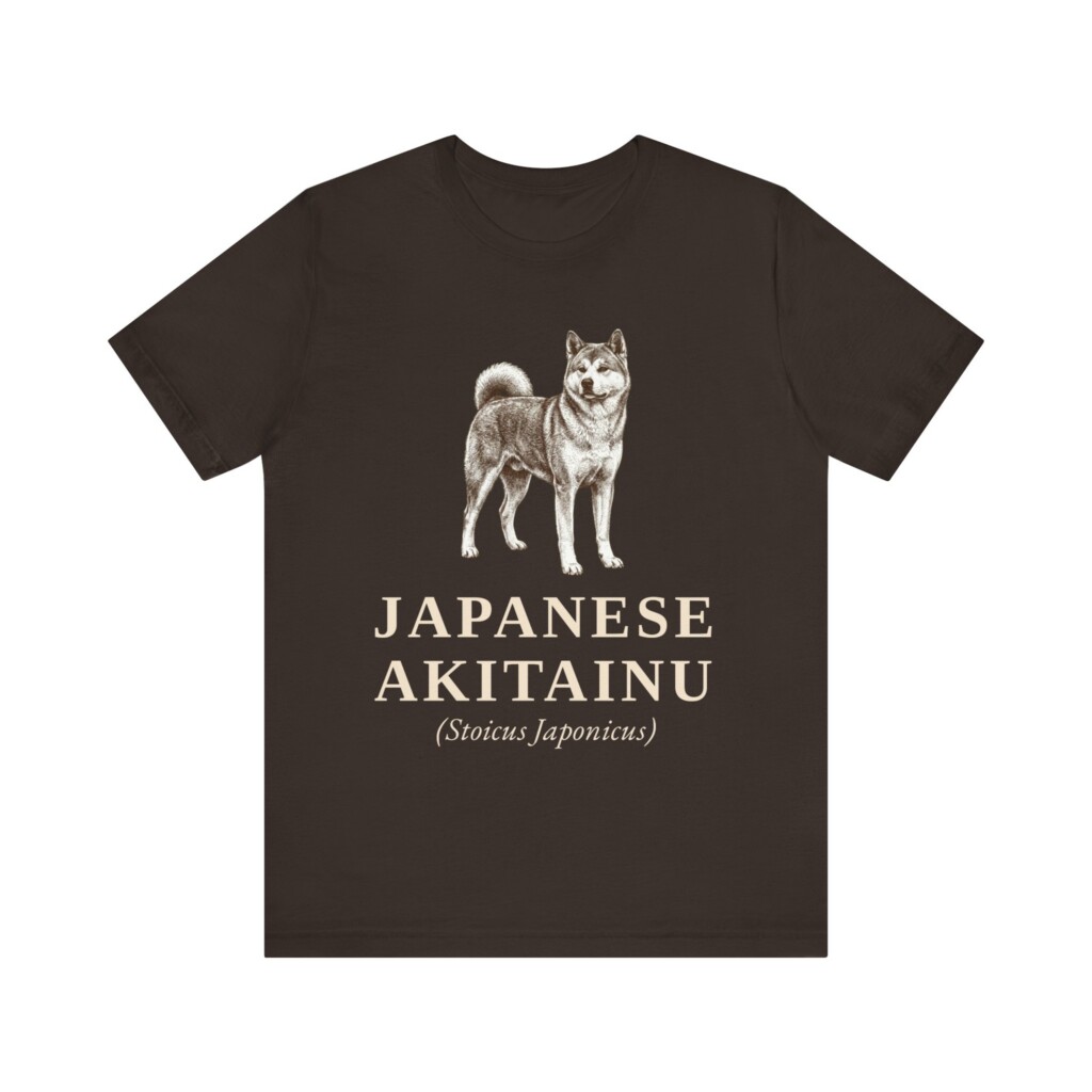 Japanese Akitainu Latin Shirt, Vintage Dog Sketch Tee, Dog Latin Gift Japanese Akitainu Latin Shirt, Vintage Dog Sketch Tee, Dog Latin Gift