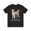 Bearded Collie Dad Shirt, Vintage Dog Sketch Tee, Dog Dad Gift