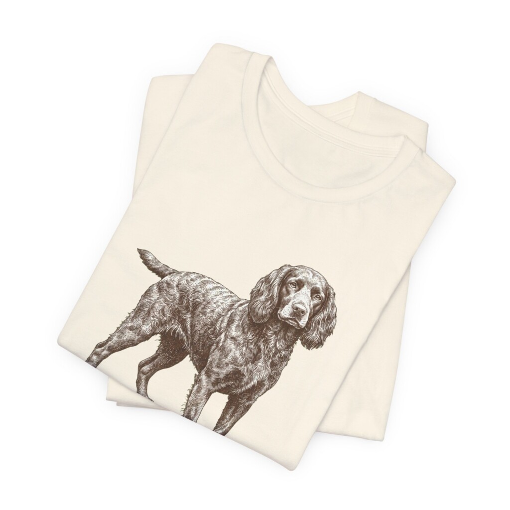 Boykin Spaniel Humor Shirt, Vintage Dog Sketch Tee, Dog Humor Gift