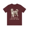 Bearded Collie Dad Shirt, Vintage Dog Sketch Tee, Dog Dad Gift