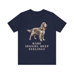 Field Spaniel Humor Shirt, Vintage Dog Sketch Tee, Dog Humor Gift