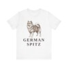 German Spitz Shirt, Vintage Dog Sketch Tee, Dog Lover Gift