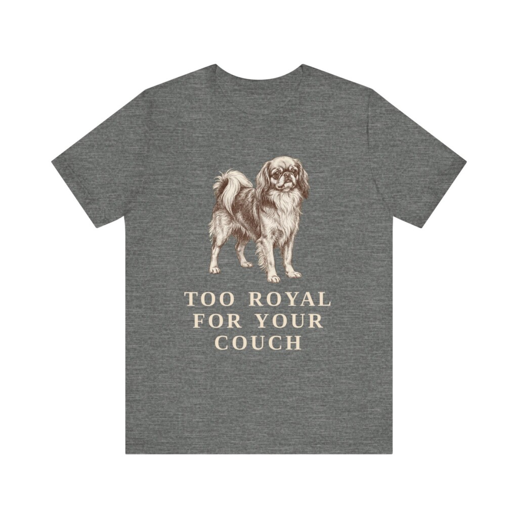 English Toy Spaniel Humor Shirt, Vintage Dog Sketch Tee, Dog Humor Gift