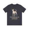 Tenterfield Terrier Latin Shirt, Vintage Dog Sketch Tee, Dog Latin Gift