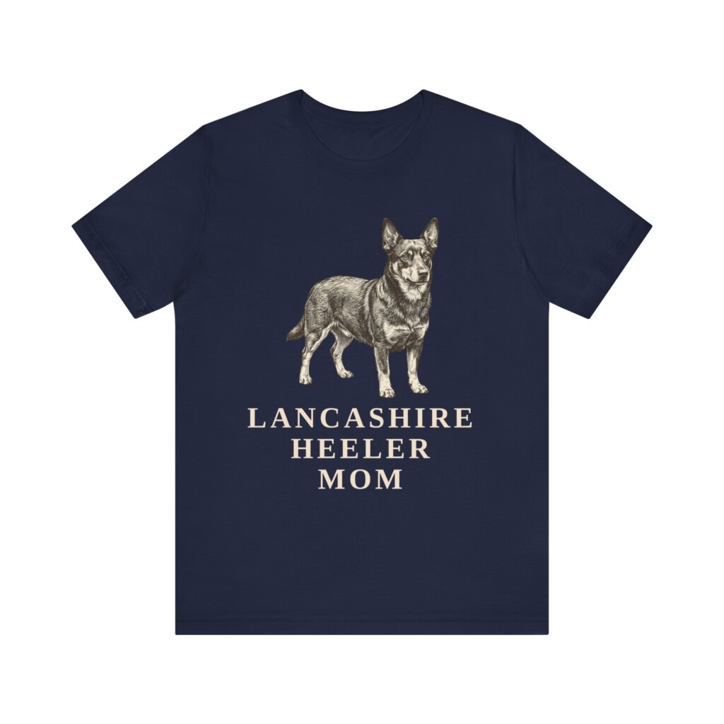 Lancashire Heeler Mom Shirt, Vintage Dog Sketch Tee, Dog Mom Gift