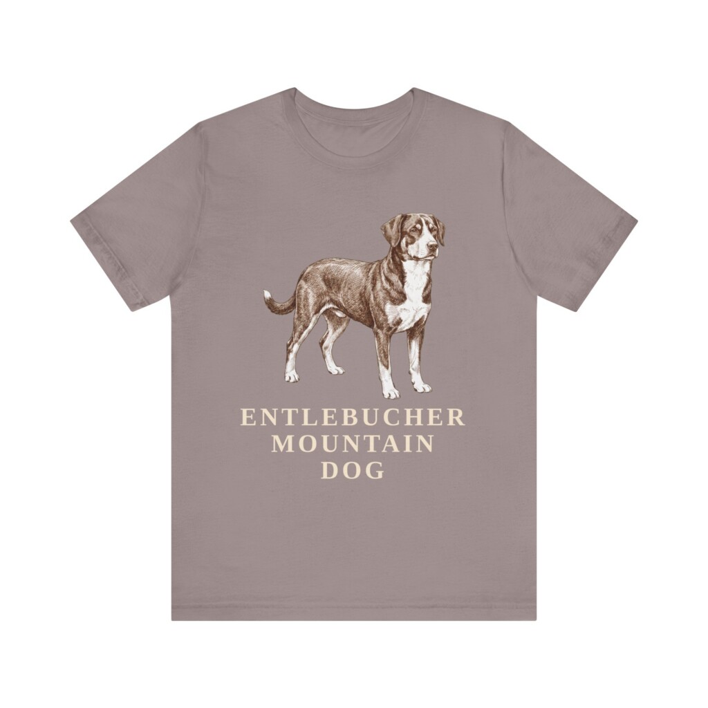 Entlebucher Mountain Dog Shirt, Vintage Dog Sketch Tee, Dog Lover Gift