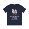 German Spitz Latin Shirt, Vintage Dog Sketch Tee, Dog Latin Gift