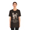 Bearded Collie Humor Shirt, Vintage Dog Sketch Tee, Dog Humor Gift